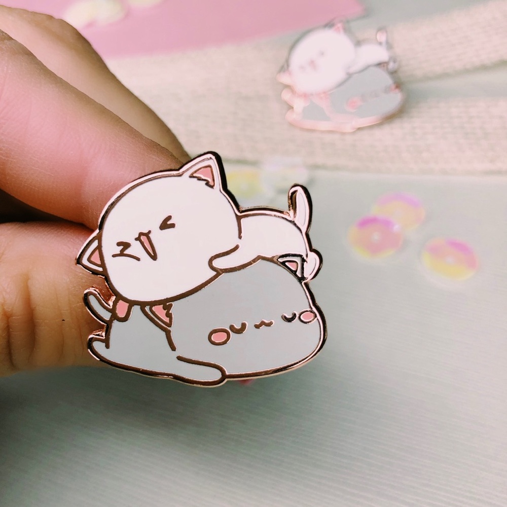 Kawaii Kitten Hard Enamel Pin